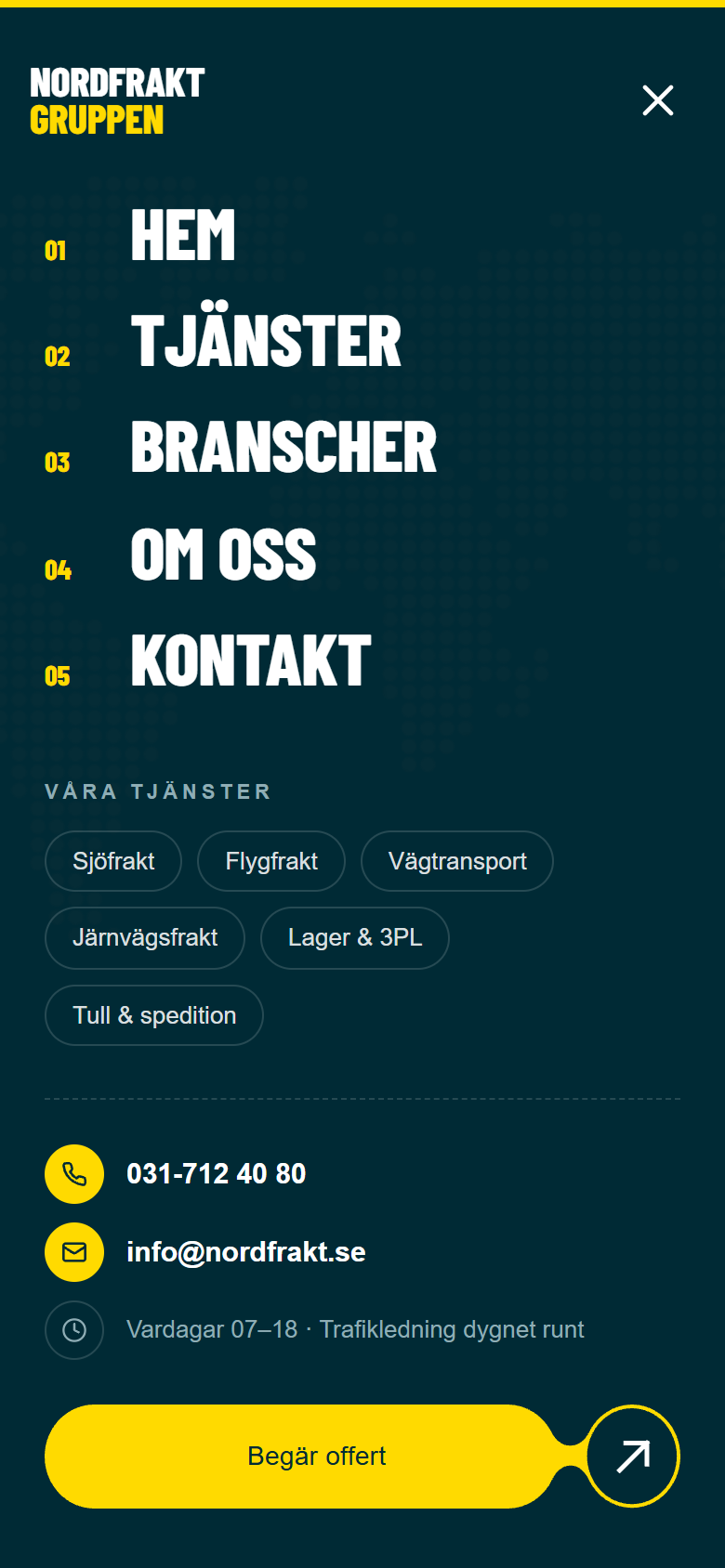 Nordfrakt vy 1
