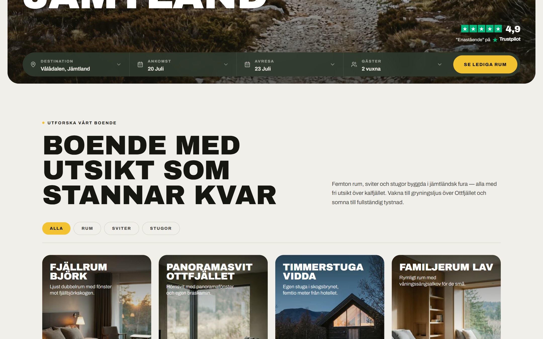 Fjällvidden vy 1